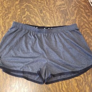 Ladies Under Armour Running Shorts NWOT Gray